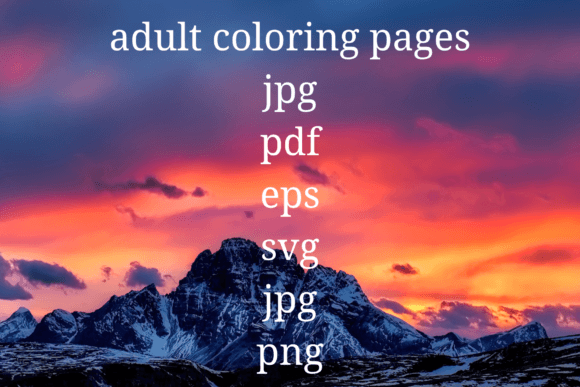 12 Adult Coloring Pages: Graphics for Coloring Pages Amp