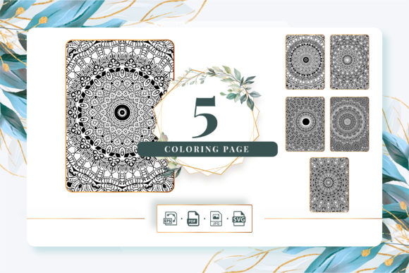 Coloring Pages Amp Graphics Review: KDP Pack 205
