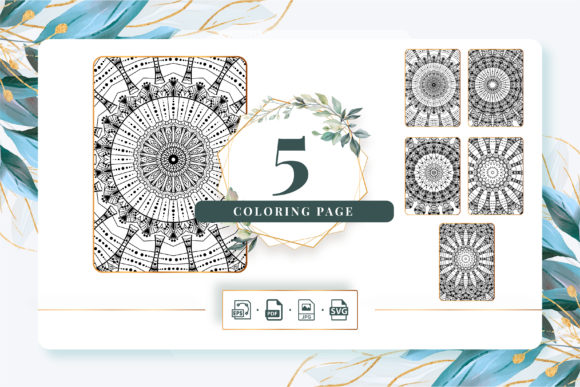Coloring Pages Bundle KDP Pack 248 Graphics & Design Review