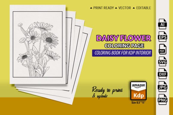 Daisy Flower Coloring Pages Amp: Graphics Review for Brands