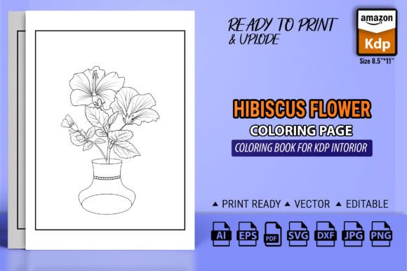 Hibiscus China Rose Coloring Pages Amp Graphics Review