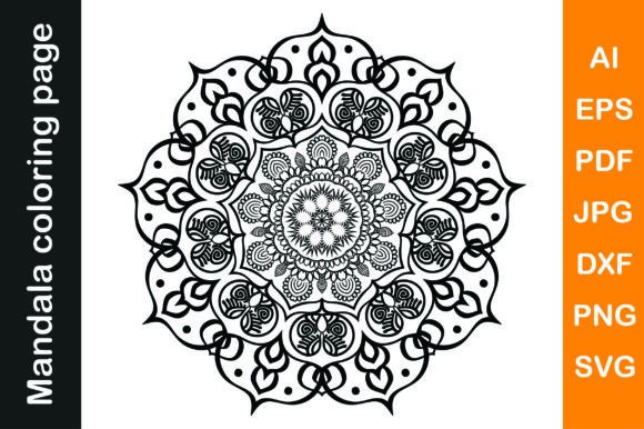 Mandala Vol. 27: Coloring Pages Amp Graphics Review